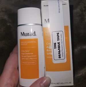 NWT Murad City Skin Age Defense Face Sunscreen